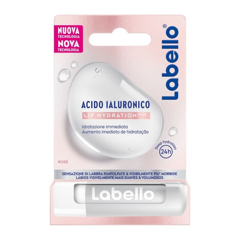 Confezione di Labello Balsamo Labbra Acido Ialuronico Stick da 5,2 g Confezione di Labello Balsamo Labbra Acido Ialuronico Stick da 5,2 g