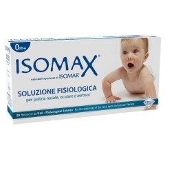 confezione Isomax Soluzione Fisiologica Nasale e Oculare 20 Flaconcini