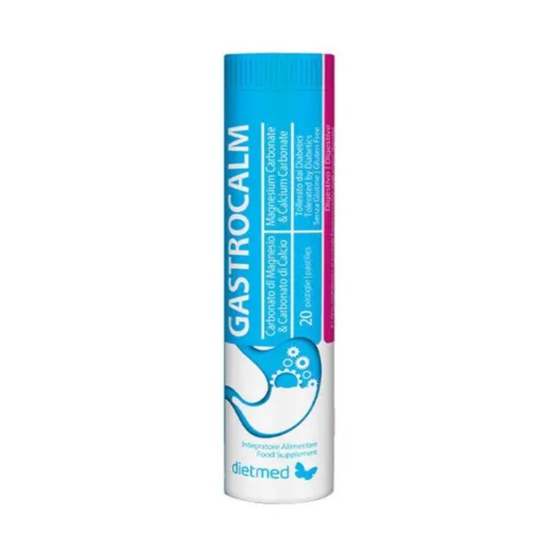 Formato di Dietmed Gastrocalm Integratore Alimentare per la Digestione 20 Pastiglie
