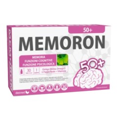 Confezione di Memoron Integratore per la Memoria 50 + 30 Fiale da 15 ml Confezione di Memoron Integratore per la Memoria 50 + 30 Fiale da 15 ml