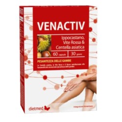 Formato di Dietmed Venactive Integratore Alimentare per la Circolazione 60 Capsule
