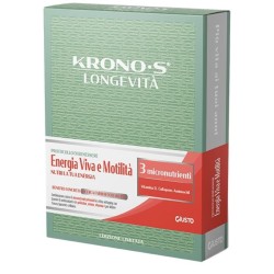 Confezione di Kronos Cofanetto Energia Viva e Motilità Integratore Alimentare 90 Compresse Confezione di Kronos Cofanetto Energia Viva e Motilità Integratore Alimentare 90 Compresse