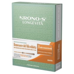 Formato di Kronos Cofanetto Microbiota Integratore Alimentare 20 Bustine + 20 Compresse Formato di Kronos Cofanetto Microbiota Integratore Alimentare 20 Bustine + 20 Compresse