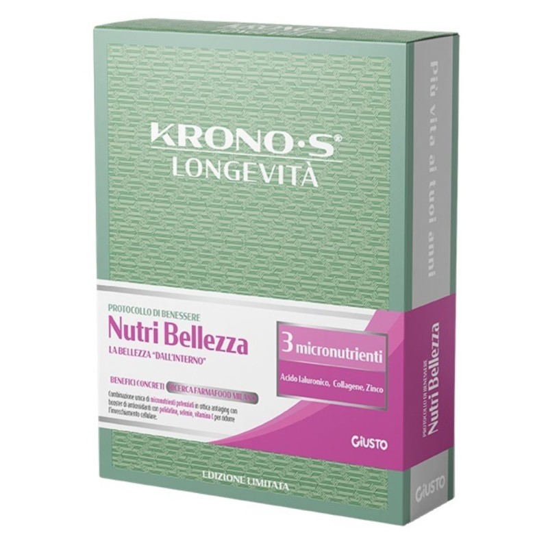 Formato di Kronos Cofanetto NutriBellezza Integratore Alimentare 20 Bustine + 30 Compresse
