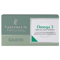 Formato di Kronos Omega 3 Integratore Alimentare Supporto Facoltà Cognitive 10 Bustine Formato di Kronos Omega 3 Integratore Alimentare Supporto Facoltà Cognitive 10 Bustine