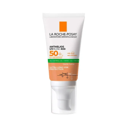 La Roche Posay Anthelios Gel Crema Solare Colorata Tocco Secco Viso SPF50+ Pelle Grassa 50ml