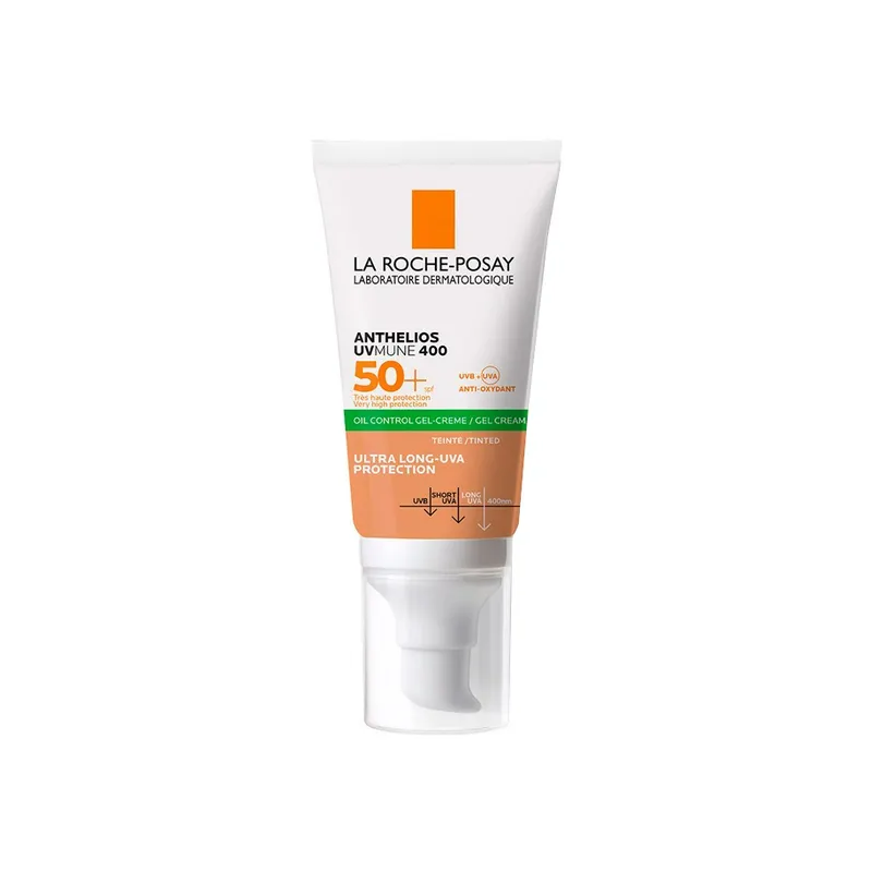 La Roche Posay Anthelios Gel Crema Solare Colorata Tocco Secco Viso SPF50+ Pelle Grassa 50ml La Roche Posay Anthelios Gel Crema Solare Colorata Tocco Secco Viso SPF50+ Pelle Grassa 50ml