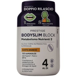 Confezione di Supergelèe Bodyslin Block Integratore Alimentare per il Metabolismo 120 Supergelatine