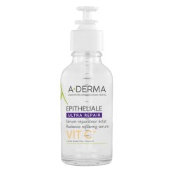 Flacone di A-Derma Epitheliale Siero Viso alla Vitamina C Ristrutturante e Illuminante 30 ml Flacone di A-Derma Epitheliale Siero Viso alla Vitamina C Ristrutturante e Illuminante 30 ml