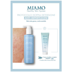 confezione di Miamo Doppia Detersione Protocollo Anti Impurità Detergente 250ml + Mini Crystal Oil 50ml confezione di Miamo Doppia Detersione Protocollo Anti Impurità Detergente 250ml + Mini Crystal Oil 50ml