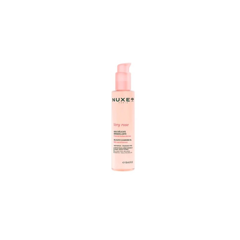 Nuxe Very Rose Huile Delicate Demaquillante Olio Struccante Delicato 150ml Nuxe Very Rose Huile Delicate Demaquillante Olio Struccante Delicato 150ml