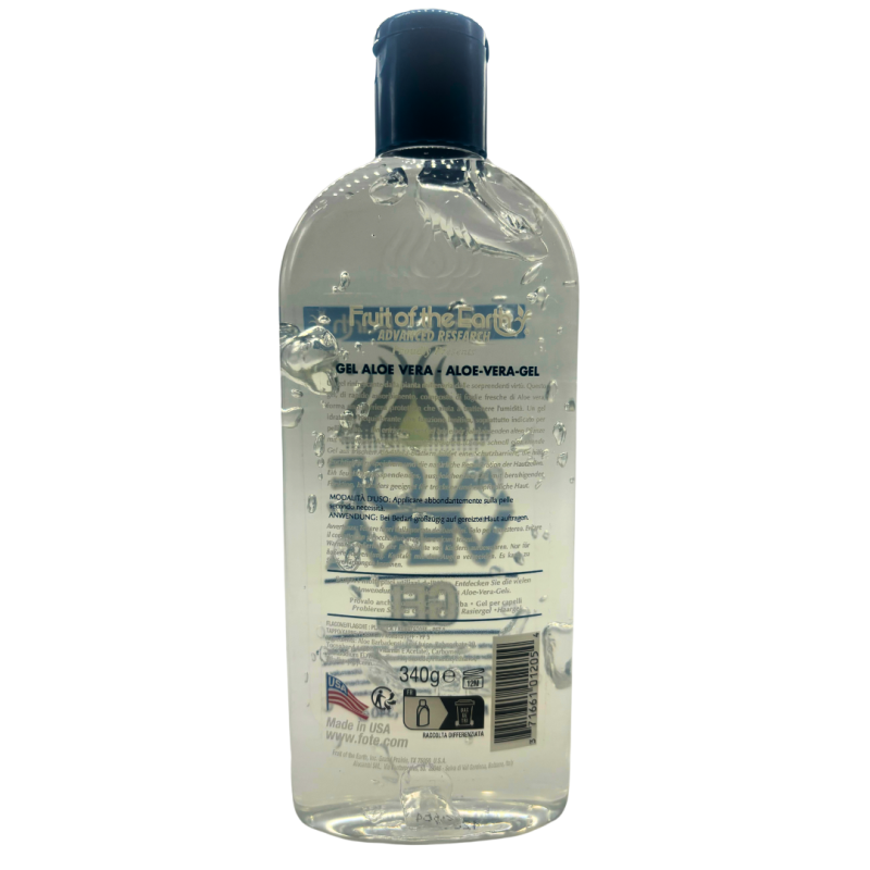 Fruit of the Earth Aloe Vera Gel 100% Puro Rinfrescante e Lenitivo 340g Fruit of the Earth Aloe Vera Gel 100% Puro Rinfrescante e Lenitivo 340g