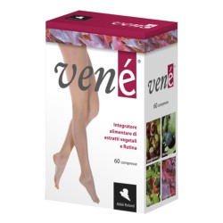 Confezione di Venè Integratore Alimentare per il Benessere delle Gambe 60 Compresse Confezione di Venè Integratore Alimentare per il Benessere delle Gambe 60 Compresse