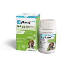 confezione esterna e barattolo Zylkene Plus Integratore per Rilassamento Cani da 10-30 Kg 30 Capsule confezione esterna e barattolo Zylkene Plus Integratore per Rilassamento Cani da 10-30 Kg 30 Capsule
