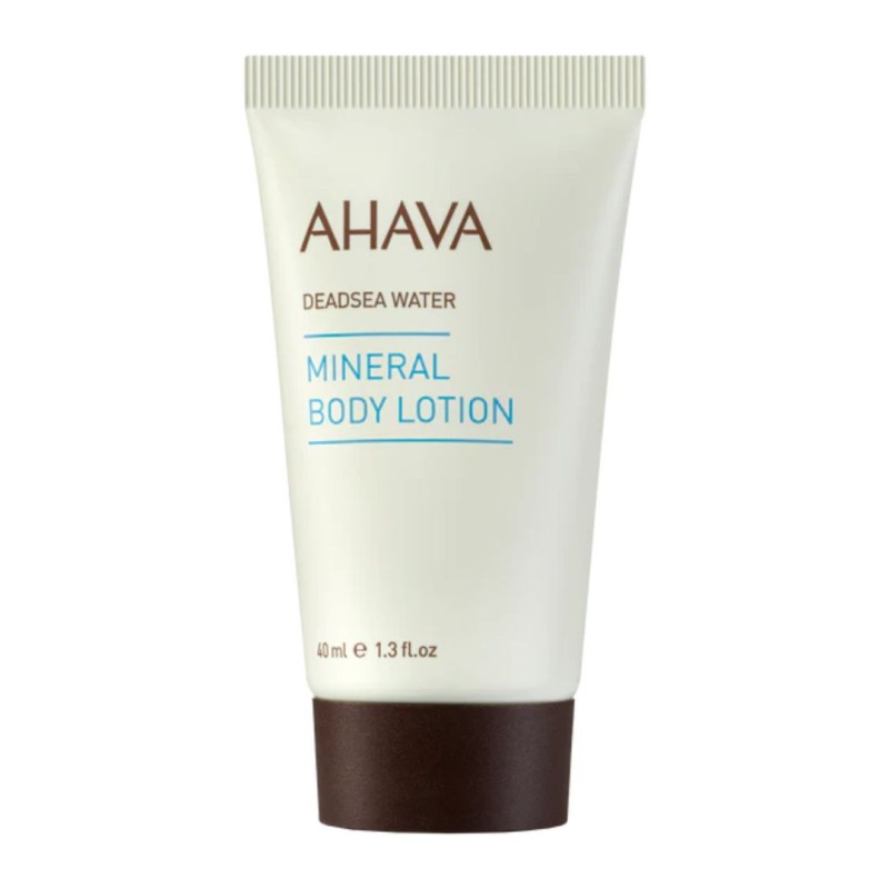 Confezione di Ahava Mineral Lozione Idratante per il Corpo Mini Size 40 ml Confezione di Ahava Mineral Lozione Idratante per il Corpo Mini Size 40 ml