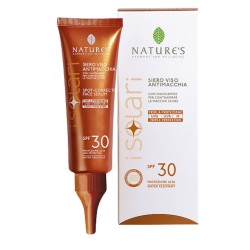confezione e flacone Bios Line Nature's I Solari Siero Solare Viso Antimacchia SPF30 50ml confezione e flacone Bios Line Nature's I Solari Siero Solare Viso Antimacchia SPF30 50ml