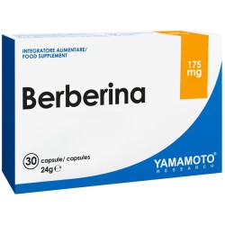 confezione di Yamamoto Berberina Integratore per Sistema Cardiovascolare 30 Capsule confezione di Yamamoto Berberina Integratore per Sistema Cardiovascolare 30 Capsule