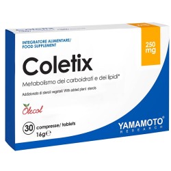 confezione di Yamamoto Coletix Integratore per Colesterolo 30 Compresse confezione di Yamamoto Coletix Integratore per Colesterolo 30 Compresse