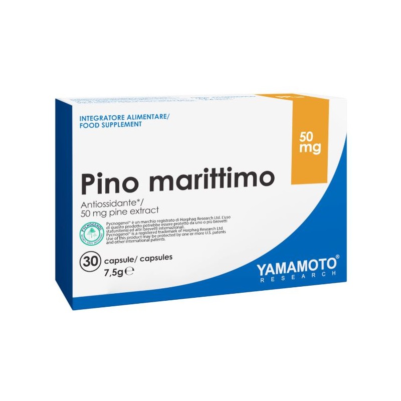 confezione di Yamamoto Pino Marittimo Integratore Antiossidante 30 Capsule confezione di Yamamoto Pino Marittimo Integratore Antiossidante 30 Capsule