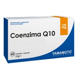 confezione di Yamamoto Coenzima Q10 Integratore Antiossidante 60 Capsule