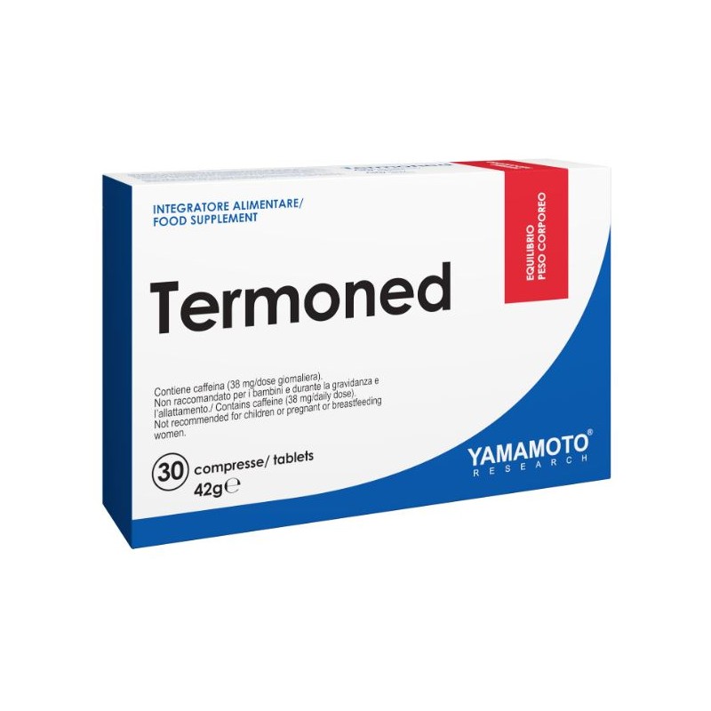 confezione di Yamamoto Termoned Integratore Controllo del Peso 30 Compresse confezione di Yamamoto Termoned Integratore Controllo del Peso 30 Compresse