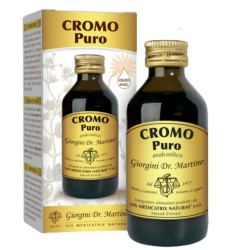 confezione e flacone Dr.Giorgini Cromo Puro Liquido Analcolico Integratore Controllo Glicemia 100ml confezione e flacone Dr.Giorgini Cromo Puro Liquido Analcolico Integratore Controllo Glicemia 100ml