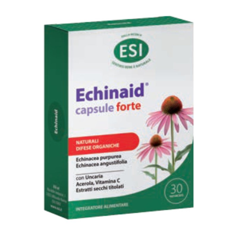 Formato di Esi Echinaid Urto per Difese Immunitarie 30 Capsule Formato di Esi Echinaid Urto per Difese Immunitarie 30 Capsule