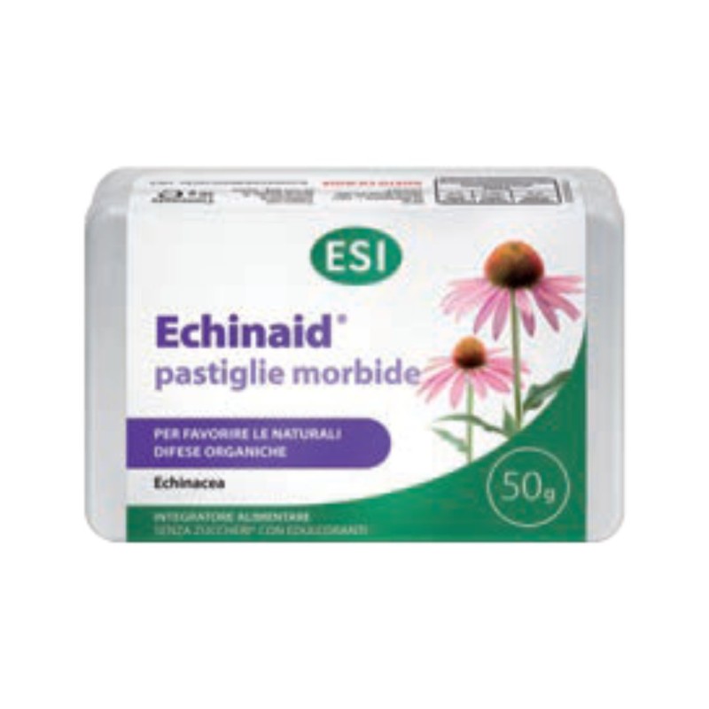 Formato di Esi Echinaid Pastiglie Morbide per Difese Immunitarie Gusto Ciliegia 50g Formato di Esi Echinaid Pastiglie Morbide per Difese Immunitarie Gusto Ciliegia 50g