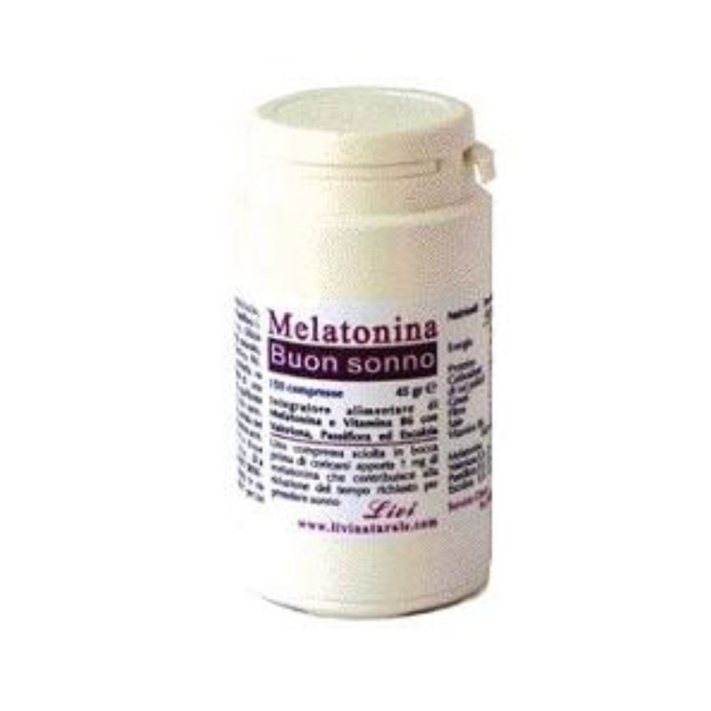 Formato di Melatonina Buon Sonno Integratore Alimentare per Sonno e Rilassamento 150 Compresse Formato di Melatonina Buon Sonno Integratore Alimentare per Sonno e Rilassamento 150 Compresse