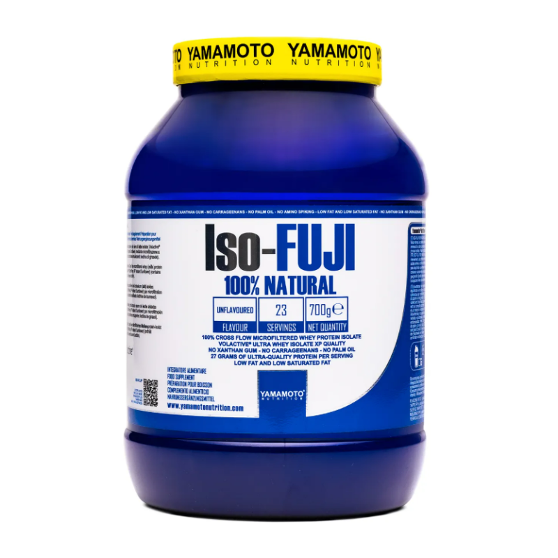 confezione di Yamamoto Iso Fuji 100% Natural Proteine Isolate 700g Gusto Neutro confezione di Yamamoto Iso Fuji 100% Natural Proteine Isolate 700g Gusto Neutro