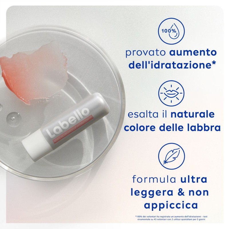 Vista del prodotto LABELLO ACIDO IALURONICO 5,2G Vista del prodotto LABELLO ACIDO IALURONICO 5,2G