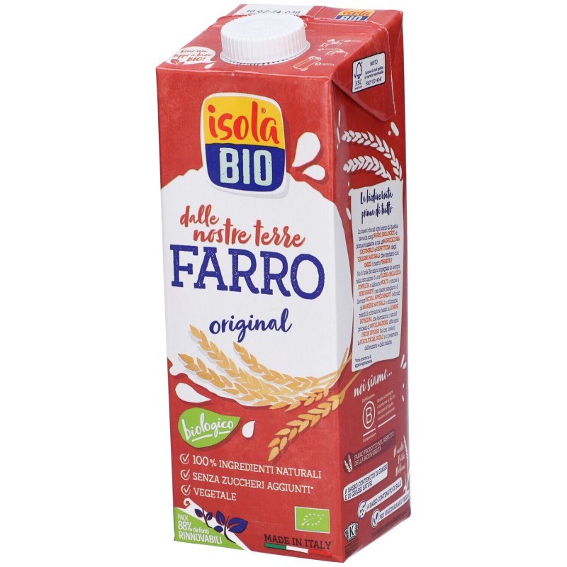 Confezione sigillata di FARRO DRINK 1L Confezione sigillata di FARRO DRINK 1L