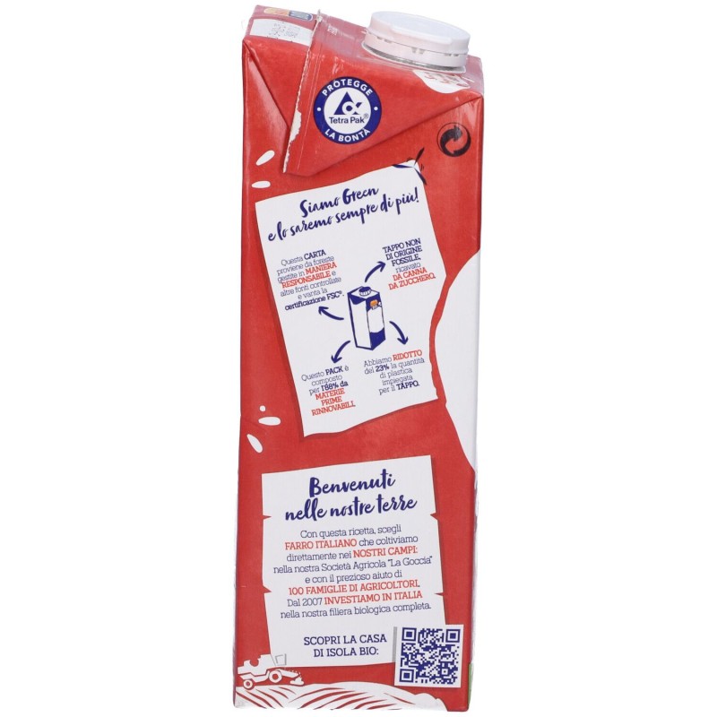 Pack ufficiale del prodotto FARRO DRINK 1L Pack ufficiale del prodotto FARRO DRINK 1L