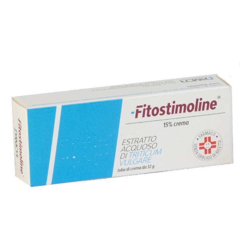 Scatola originale del prodotto Fitostimoline Crema 32 gr 15% + 1%