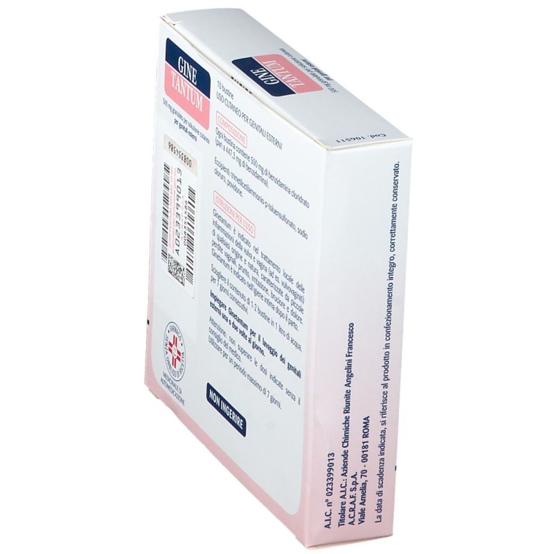 Foto ravvicinata di Ginetantum 10 Bustine Vaginali 500 mg (ex Tantum Rosa)