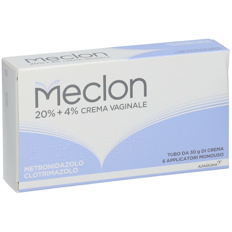 Vista del prodotto Meclon Crema Vaginale 30 gr 20 %+ 4 % + Applicatore