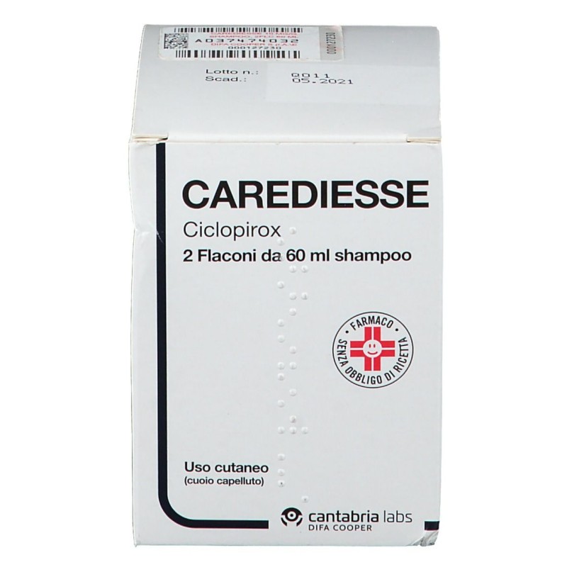Foto esplicativa di Carediesse Shampoo Per Dermatite Seborroica 2 Flaconi 60ml