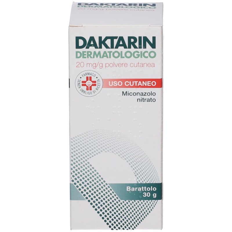 Packaging integro del prodotto Daktarin Polvere Antimicotica per Funghi 2% 30gr