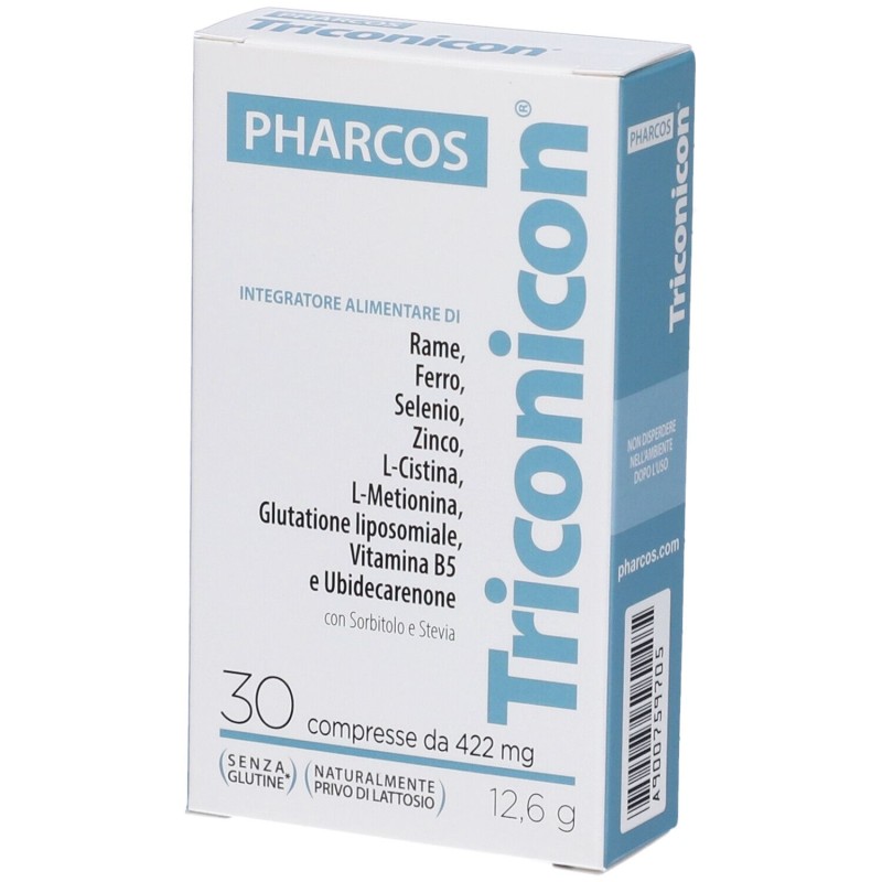 Immagine reale di Triconicon Integratore per Caduta e Salute Capelli 30 Compresse