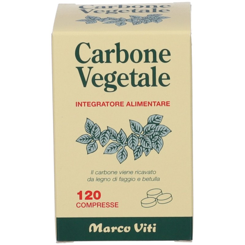 Foto ravvicinata di Marco Viti Carbone Vegetale 120 Compresse Foto ravvicinata di Marco Viti Carbone Vegetale 120 Compresse
