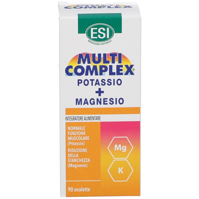 Foto esplicativa di ESI Multicomplex Magnesio e Potassio 90 Capsule Foto esplicativa di ESI Multicomplex Magnesio e Potassio 90 Capsule