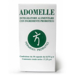 Foto ravvicinata di Adomelle Bromatech Integratore Alimentare con Probiotici 30 Capsule Foto ravvicinata di Adomelle Bromatech Integratore Alimentare con Probiotici 30 Capsule