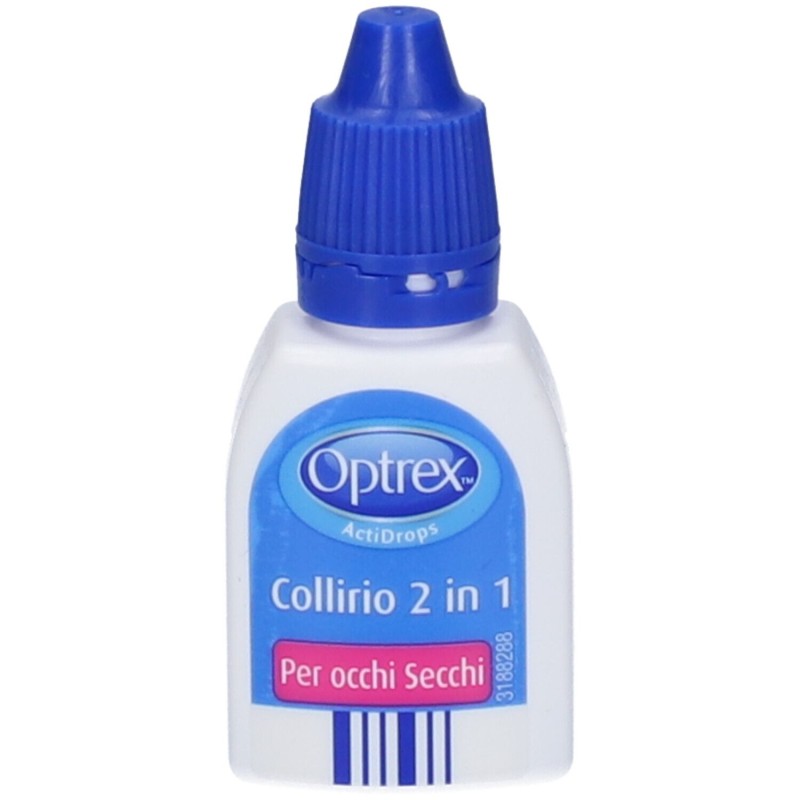 Foto esplicativa di Optrex Actidrops 2 in 1 Collirio Reidratante Occhi Secchi 10ml