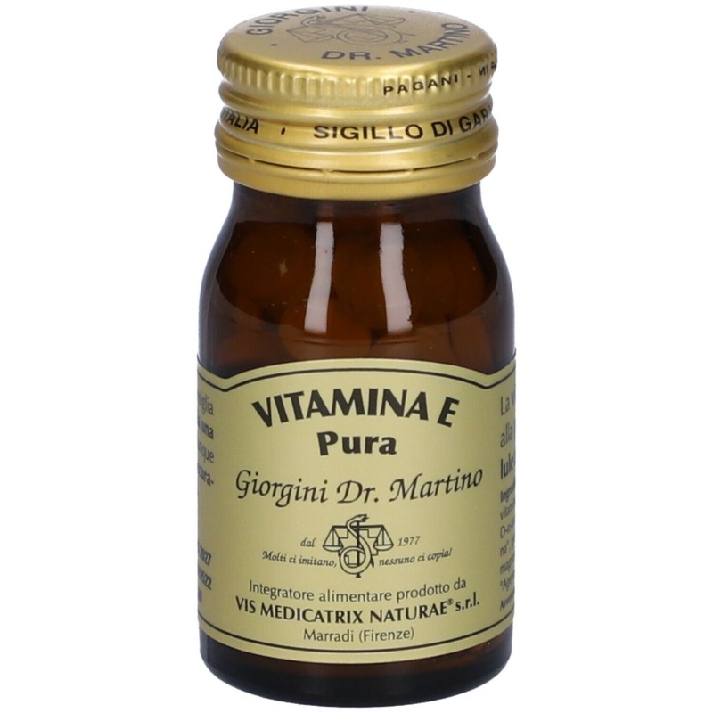 Presentazione grafica di Dr Giorgini Vitamina E Pura Integratore Antiossidante 60 Pastiglie Presentazione grafica di Dr Giorgini Vitamina E Pura Integratore Antiossidante 60 Pastiglie