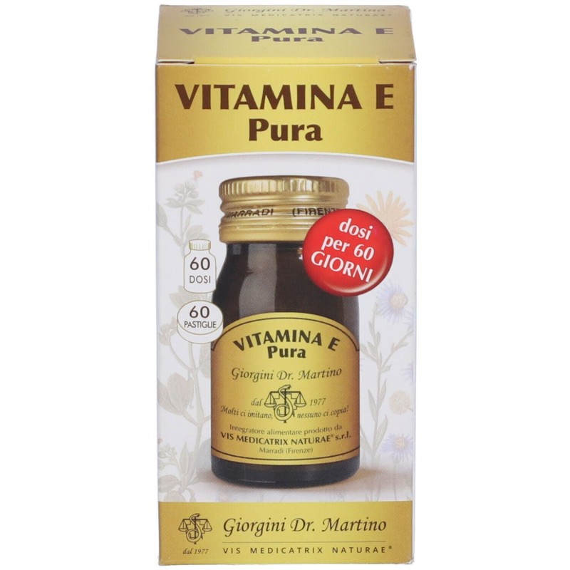 Visualizzazione chiara di Dr Giorgini Vitamina E Pura Integratore Antiossidante 60 Pastiglie Visualizzazione chiara di Dr Giorgini Vitamina E Pura Integratore Antiossidante 60 Pastiglie