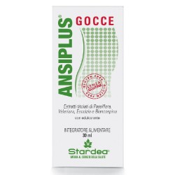 Pack ufficiale del prodotto Ansiplus Integratore per Sonno e Relax Gocce 30ml Pack ufficiale del prodotto Ansiplus Integratore per Sonno e Relax Gocce 30ml