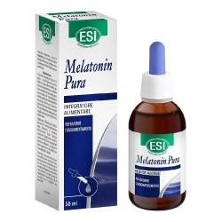 Presentazione grafica di Esi Melatonin Pura 1 mg Sonno Tranquillo Gocce 50 ml Presentazione grafica di Esi Melatonin Pura 1 mg Sonno Tranquillo Gocce 50 ml