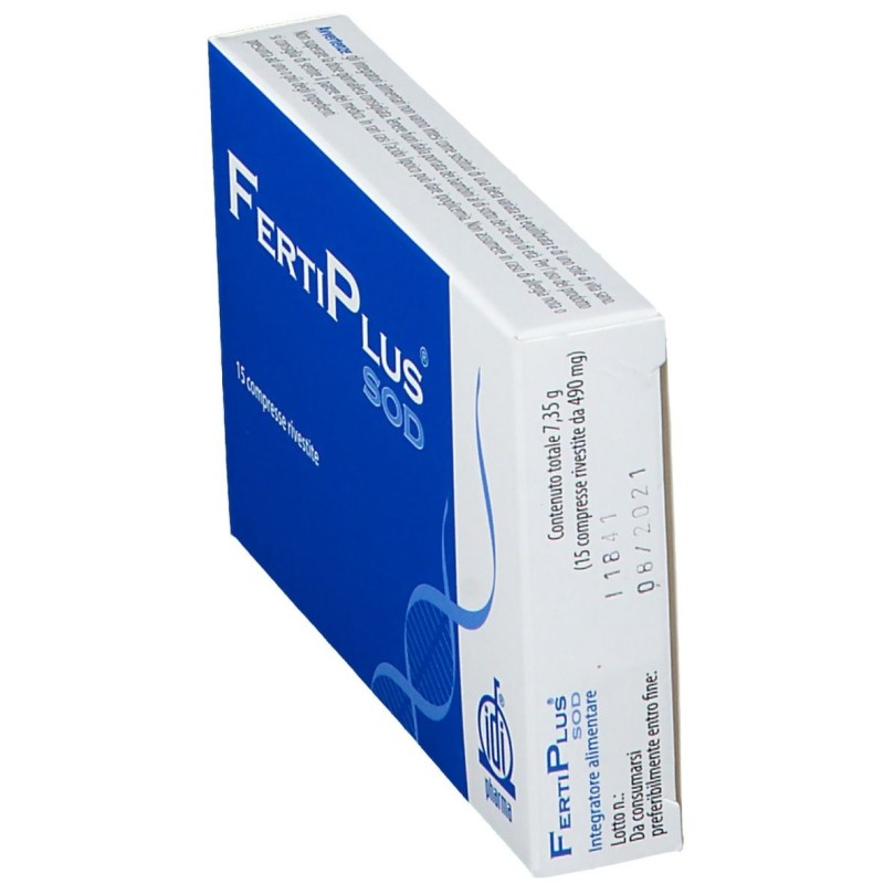 Packaging integro del prodotto Fertiplus Sod Integratore per la Fertilità 15 Compresse Packaging integro del prodotto Fertiplus Sod Integratore per la Fertilità 15 Compresse