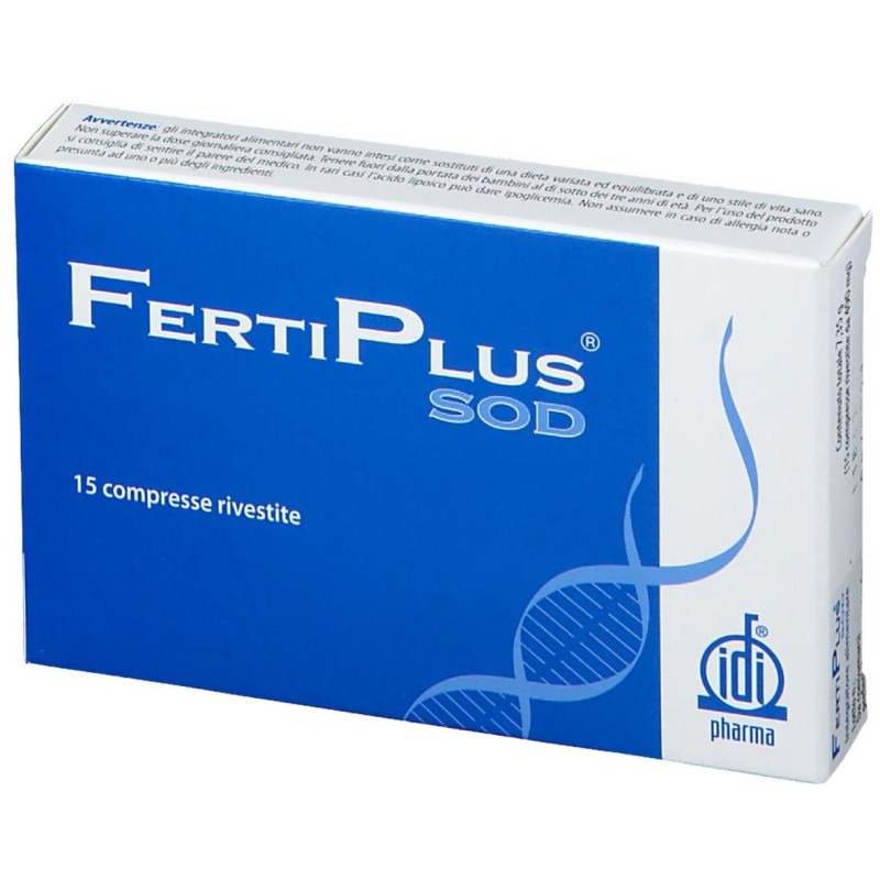 Immagine reale di Fertiplus Sod Integratore per la Fertilità 15 Compresse Immagine reale di Fertiplus Sod Integratore per la Fertilità 15 Compresse