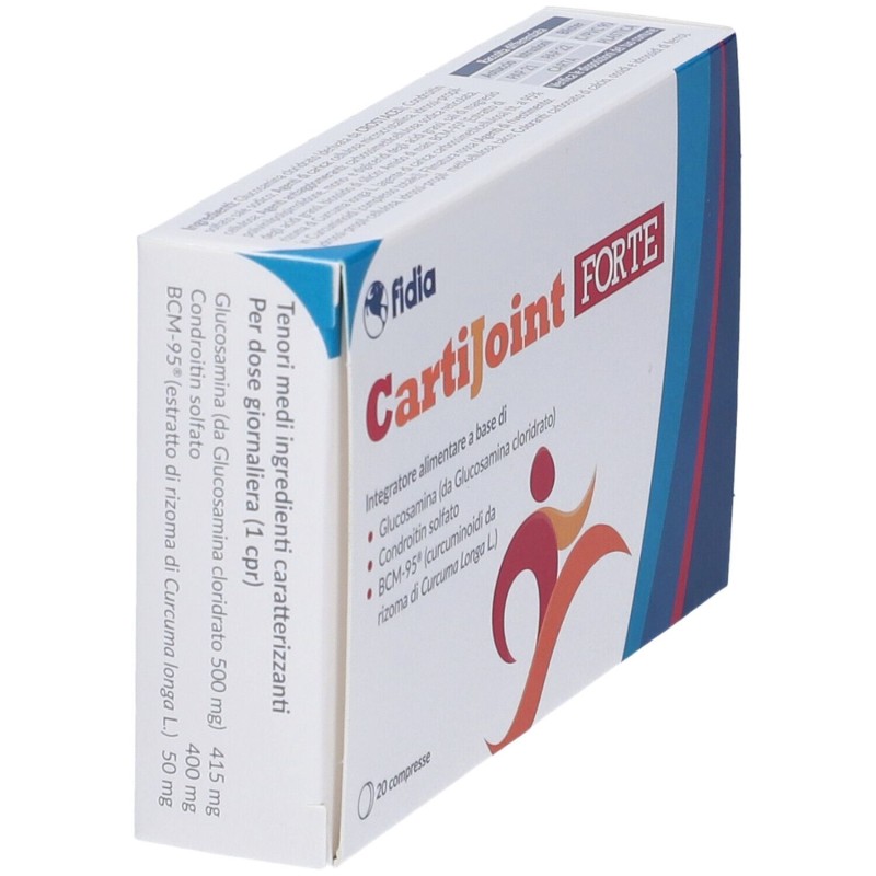 Packaging integro del prodotto Carti Joint Forte Integratore per Articolazioni 20 Compresse Packaging integro del prodotto Carti Joint Forte Integratore per Articolazioni 20 Compresse